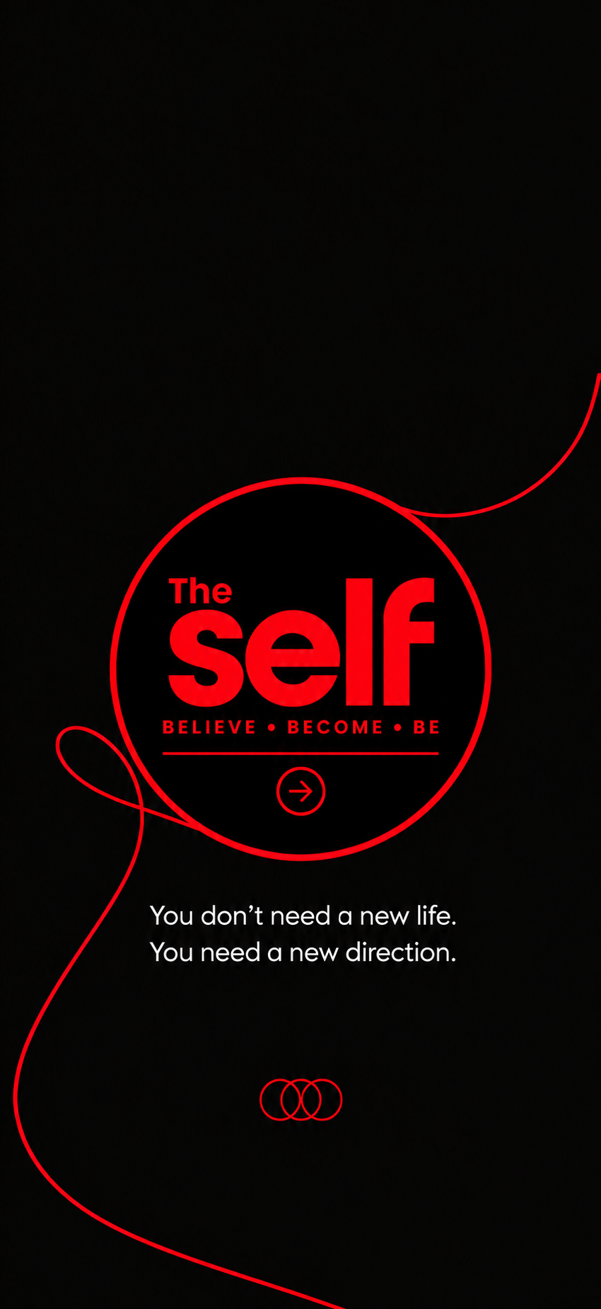The Self dark phone wallpaper