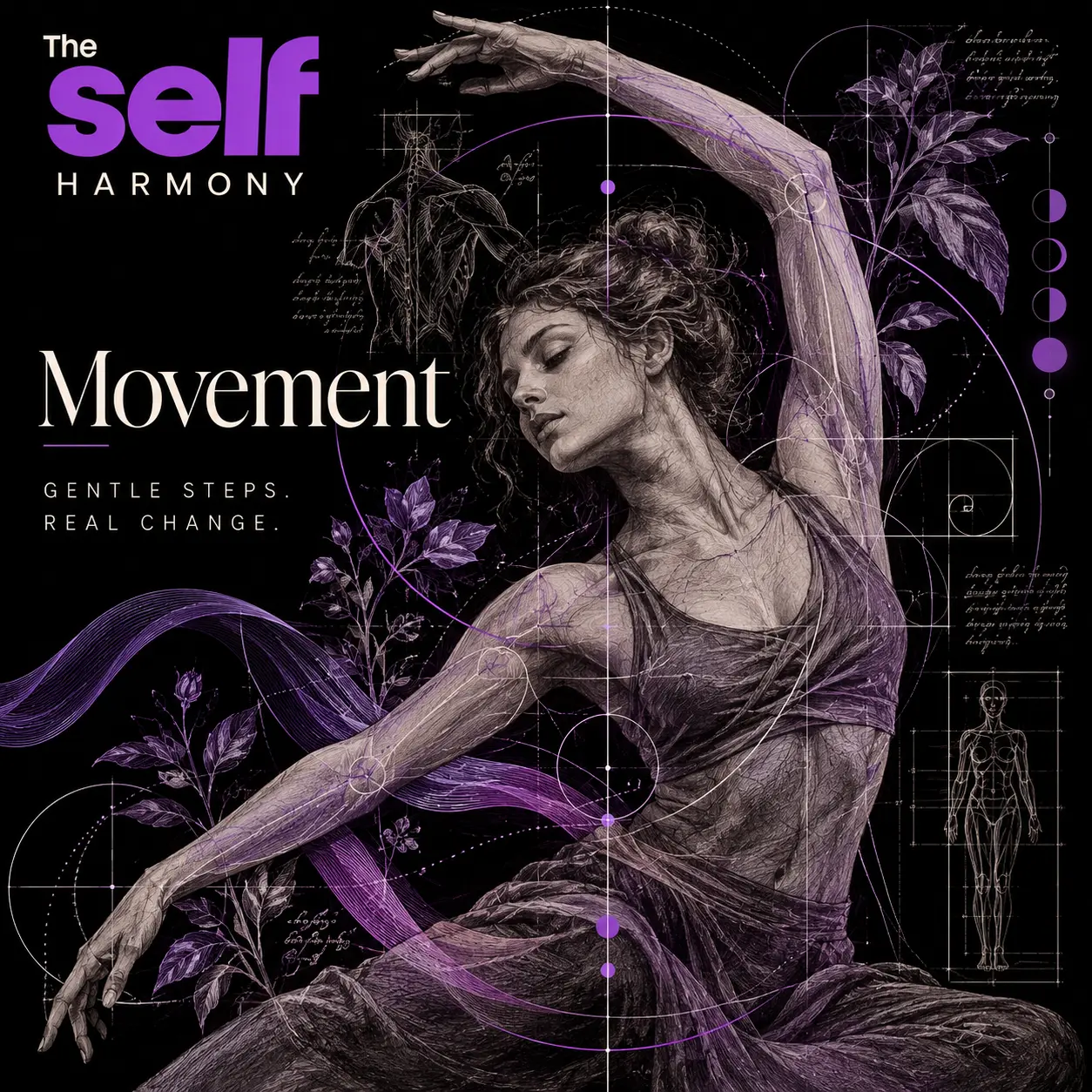 The Self Harmony — Movement: Gentle steps. Real change.