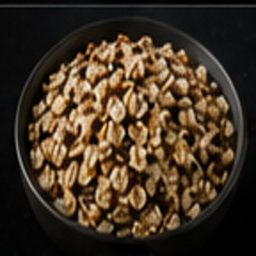 Quinoa photographed on black