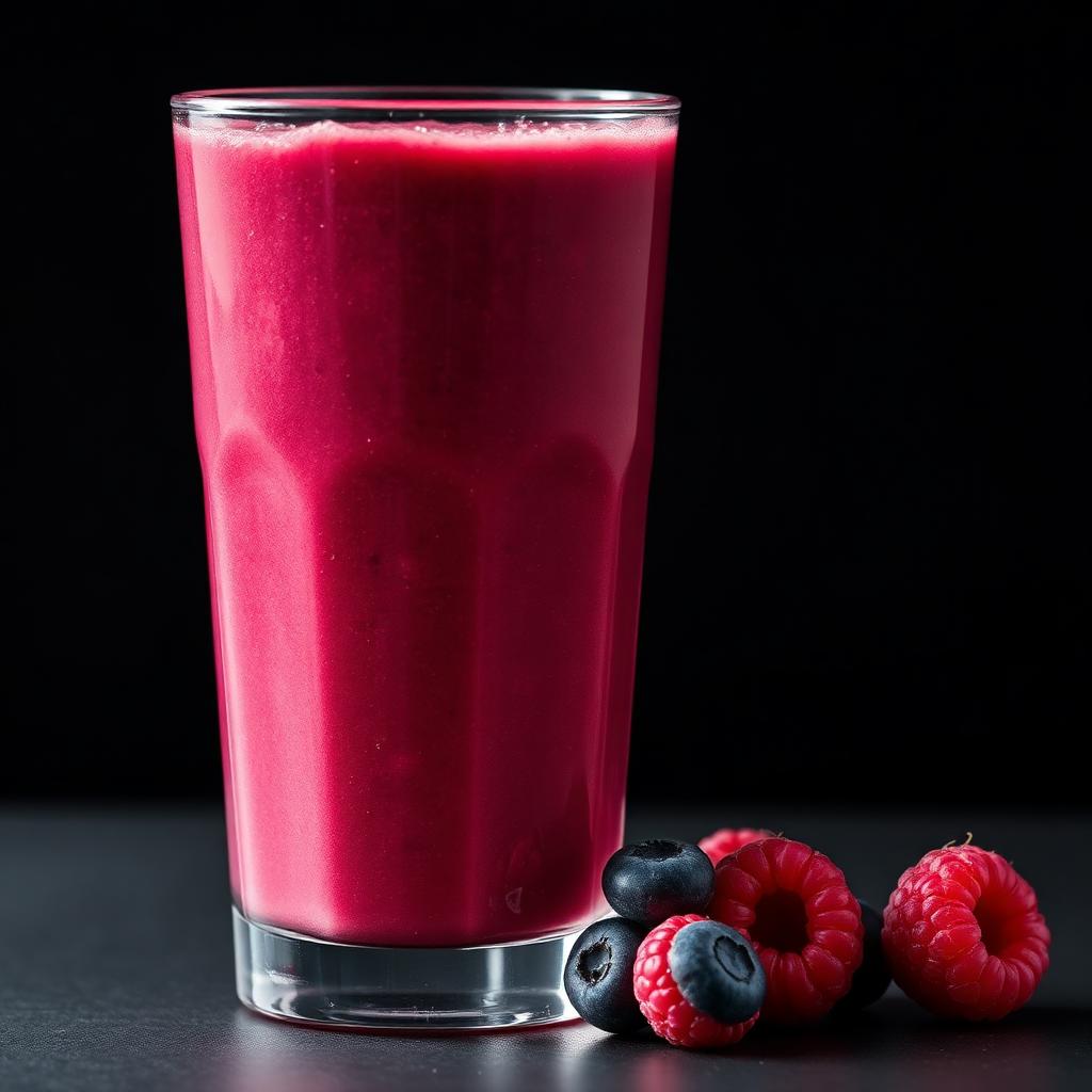 Berry Lab — Self Detox recipe photographed on black